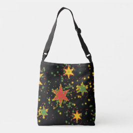 Rasta Stars Cross Body Bag Tragetaschen Mit Langen Trägern