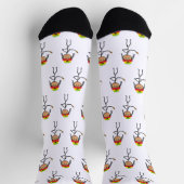 Rasta Stickwoman Socken (Oben)