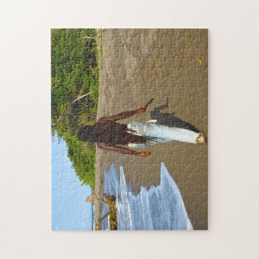 Rasta-Stil Jamaika. Puzzle (Vertikal)