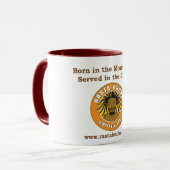 Rasta sträubt sich Kaffee-Tasse Tasse (Vorderseite Links)