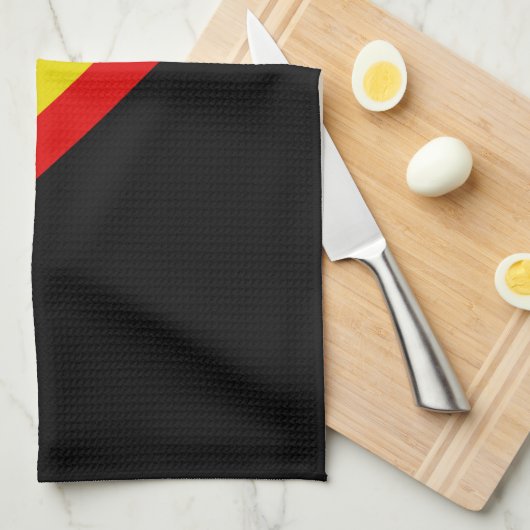 Rasta Streifen Handtuch (Viertel Falte)