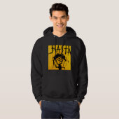RASTA STRICHMÄNNCHEN HOODIE (Vorne ganz)