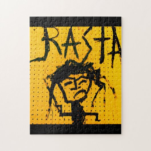 RASTA-STRICHMÄNNCHEN PUZZLE (Vertikal)