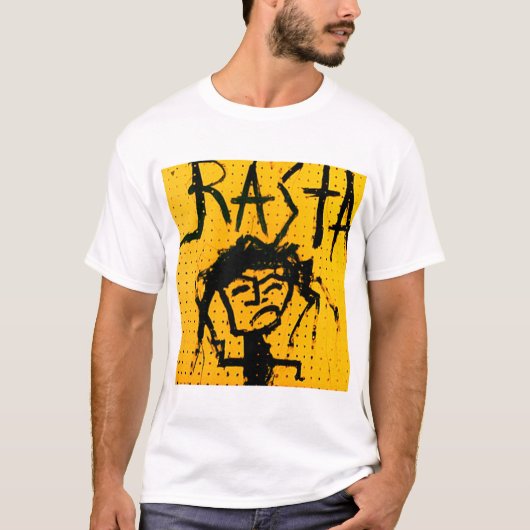 RASTA STRICHMÄNNCHEN T-Shirt (Vorderseite)