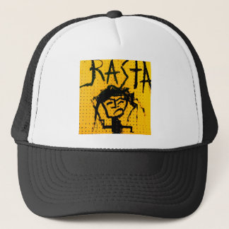 RASTA-STRICHMÄNNCHEN TRUCKERKAPPE