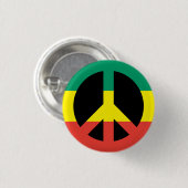 Rasta-Symbol-Schaltfläche Button (Vorne & Hinten)