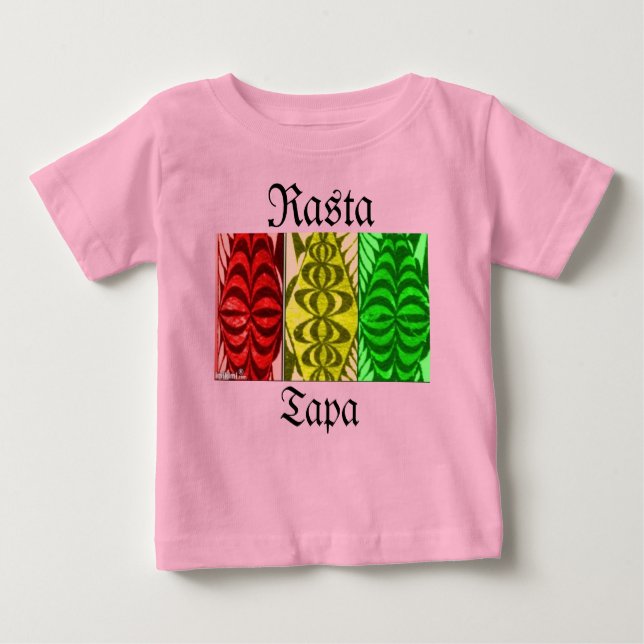 Rasta Tapa Baby Shirt (Vorderseite)