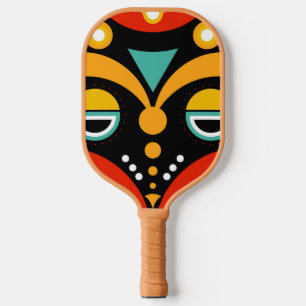 Rasta Tribal Art Pickleball Schläger