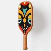 Rasta Tribal Art Pickleball Schläger (Links)