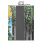 Rasta Trump Flachmann (Rückseite)