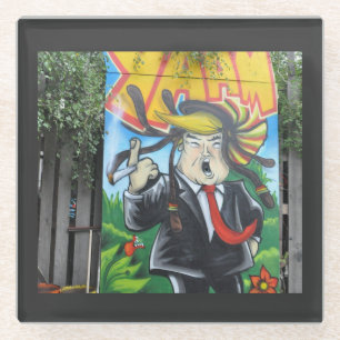 Rasta Trump Glasuntersetzer
