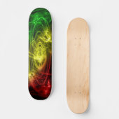 Rasta Turbulenz Skateboard (Vorderseite)