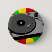 Rasta Turntable Button (Vorderseite)