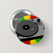 Rasta Turntable Button (Vorne & Hinten)