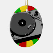 Rasta-Turntable Keramikornament (Rechts)