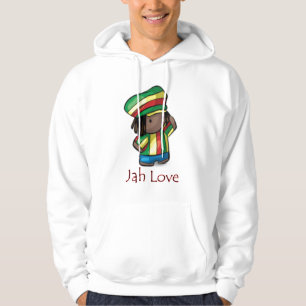Rasta Übertreibungs-Kleidung Hoodie