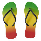 Rasta Unisex Flip Flops Badesandalen (Fußbett)
