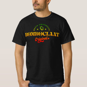 Rasta Universität Bomboclaat Original Rasta Reggae T-Shirt