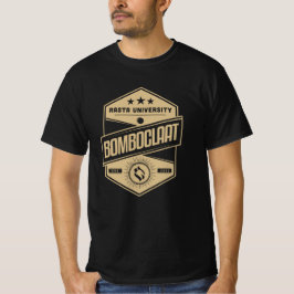Rasta University Bomboclaat Reggae T-Shirt