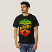 Rasta University Dreadlocks Good Vibes Reggae T-Shirt (Vorne ganz)