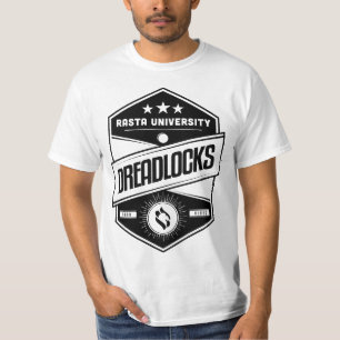 Rasta University Dreadlocks Good Vibes Reggae T-Shirt