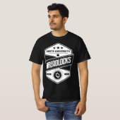 Rasta University Dreadlocks Good Vibes Reggae T-Shirt (Vorne ganz)