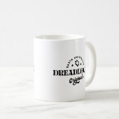 Rasta University Dreadlocks Original Reggae Kaffeetasse (VorderseiteRechts)