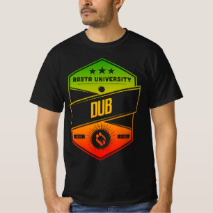 Rasta University Dub Good Vibes Rastsa Reggae T-Shirt