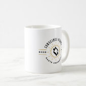 Rasta University Good Vibez Conscious Reggae Kaffeetasse (VorderseiteRechts)