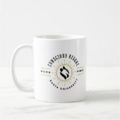Rasta University Good Vibez Conscious Reggae Kaffeetasse (Links)
