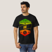Rasta University Irie Good Vibes Rasta Reggae T-Shirt (Vorne ganz)
