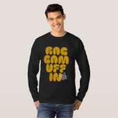 Rasta University Raggamuffin Graffiti Style Reggae T-Shirt (Vorne ganz)