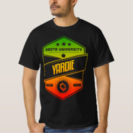 Rasta University Yardie Good Vibes Rasta Reggae T-Shirt