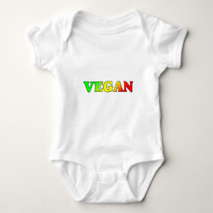 Rasta vegan baby strampler