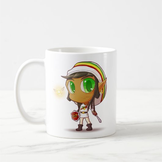 Rasta Verbindung - Legende des Zelda Kaffeetasse (Links)