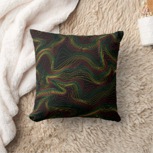 Rasta Waves Kissen