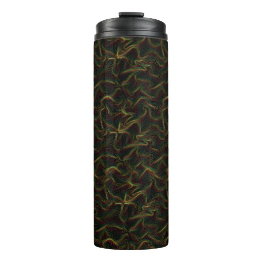 Rasta Waves Thermosbecher (Vorderseite)