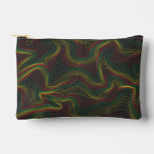 Rasta Waves Zubehörtasche (Vorderseite)