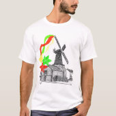 rasta Windmühlen T-Shirt (Vorderseite)