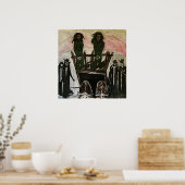 RASTA WITCH-STUDIEN POSTER (Küche)