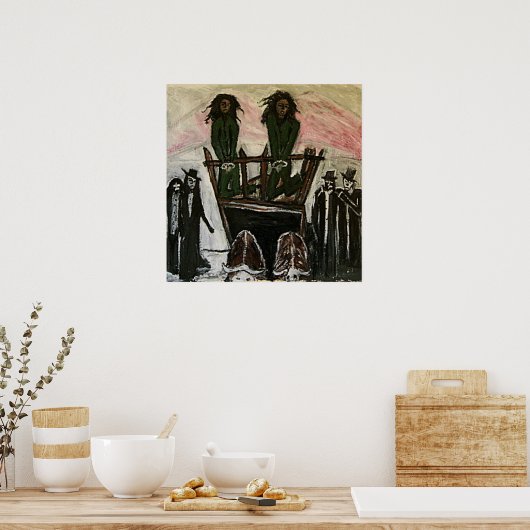 RASTA WITCH-STUDIEN POSTER (Küche)
