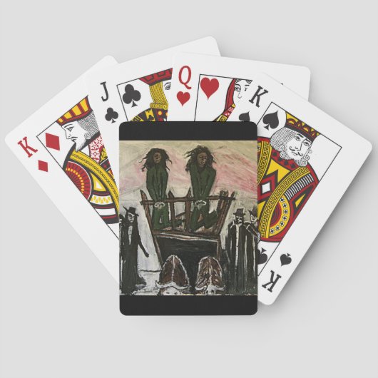 RASTA WITCH-STUDIEN SPIELKARTEN (Rückseite)