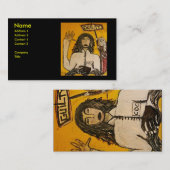 RASTA WITCH-STUDIENSTLEISTUNGEN VISITENKARTE (Vorne/Hinten)