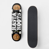 RASTA WURZELN Skateboard (Vorderseite)