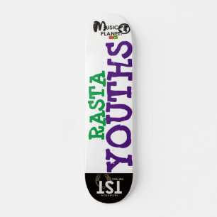 RASTA YOUTHS Kateboard, 7¾ Zoll Deck Skateboard