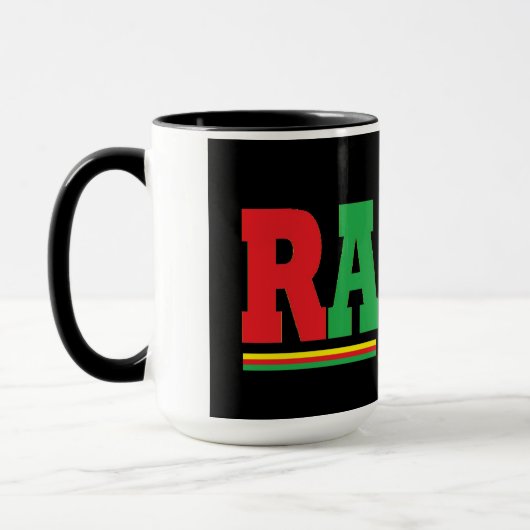 RASTA zerteilt Tasse (Links)