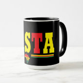 RASTA zerteilt Tasse (VorderseiteRechts)