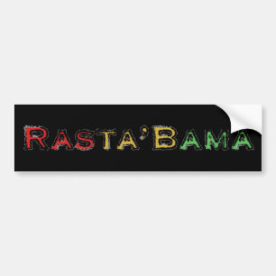 Rasta'Bama Autoaufkleber