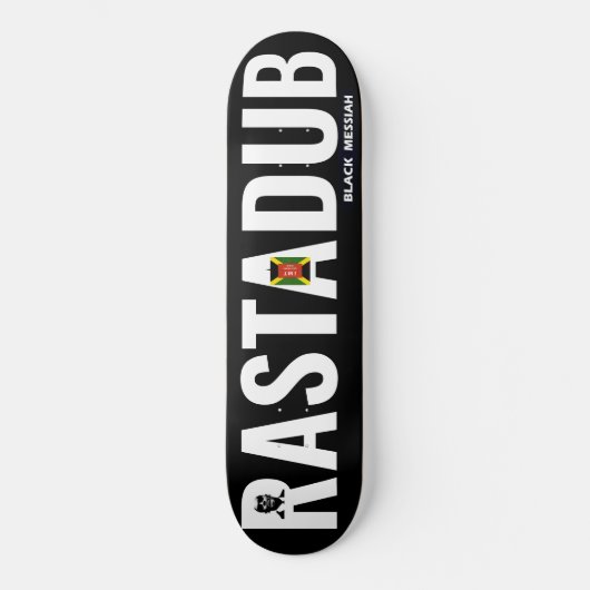 RASTADUB Skateboard (Vorderseite)