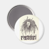 Rastafar I Magnet (Vorderseite/Rückseite)